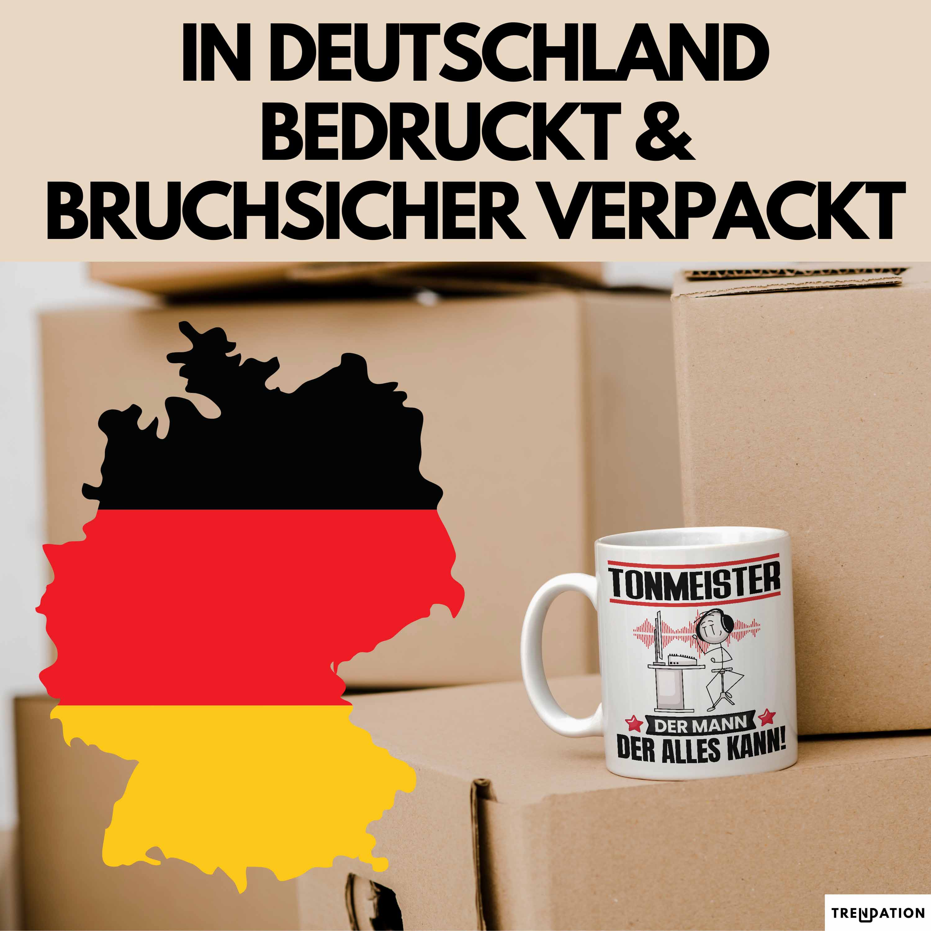 Tonmeister Tasse Geschenk für Tonmeister Der Mann Der Alles Kann Geschenkidee zu