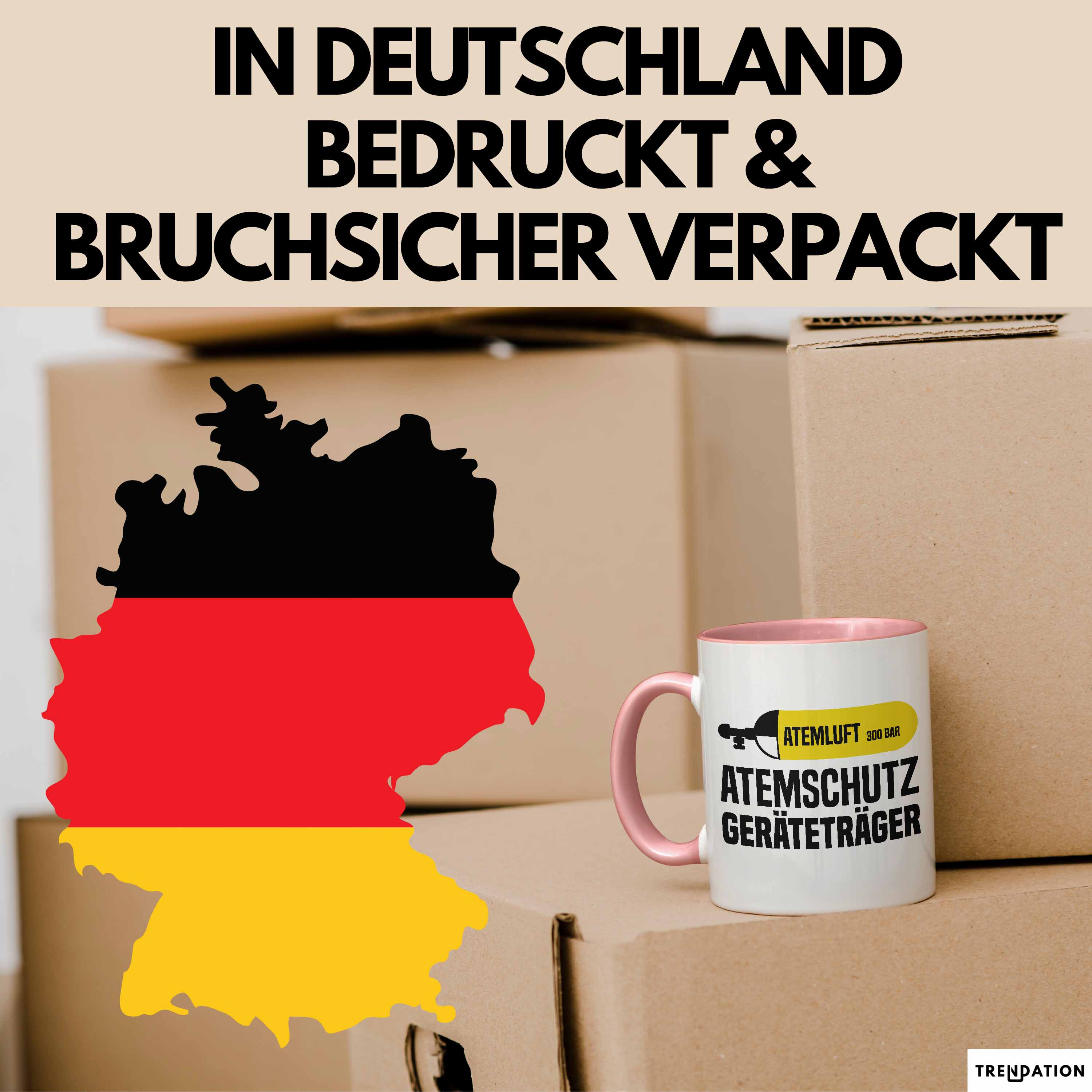 Feuerwehr Tasse Geschenkidee Atemschutz Feuerwehrmann Geräteträger Geschenk