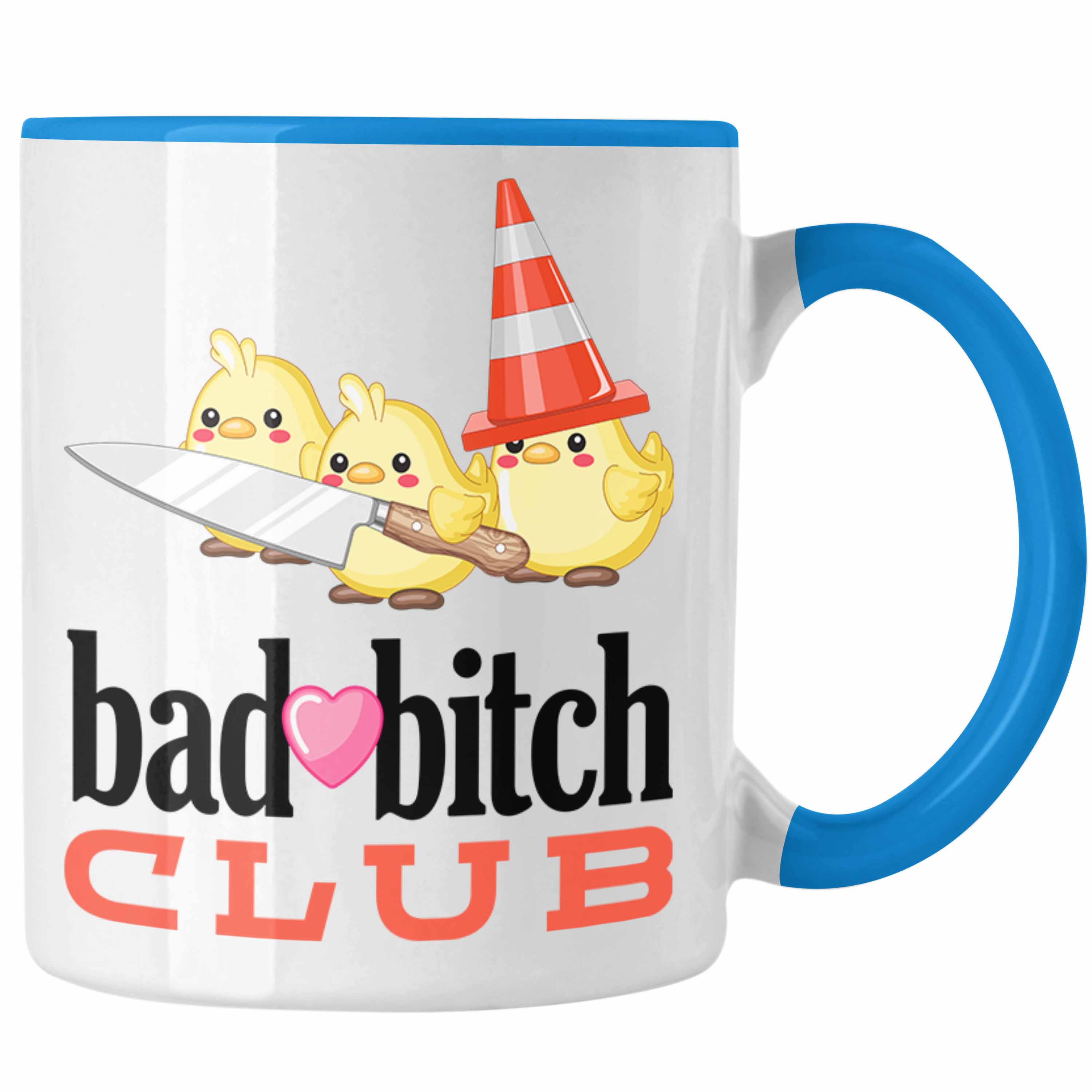 Trendation - Bad Bit Club Tasse Geschenk Lustige Tasse für Frauen Jugendliche