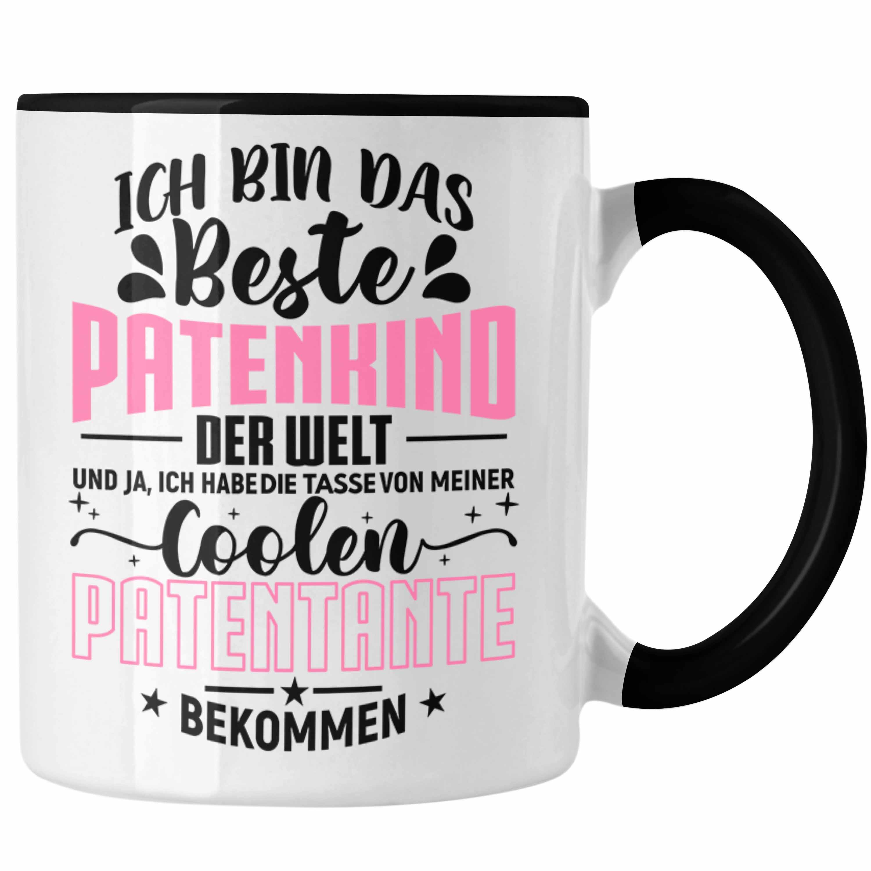 Trendation - Geschenk für Patenkind Tasse Lustiger Spruch Bestes Patenkind