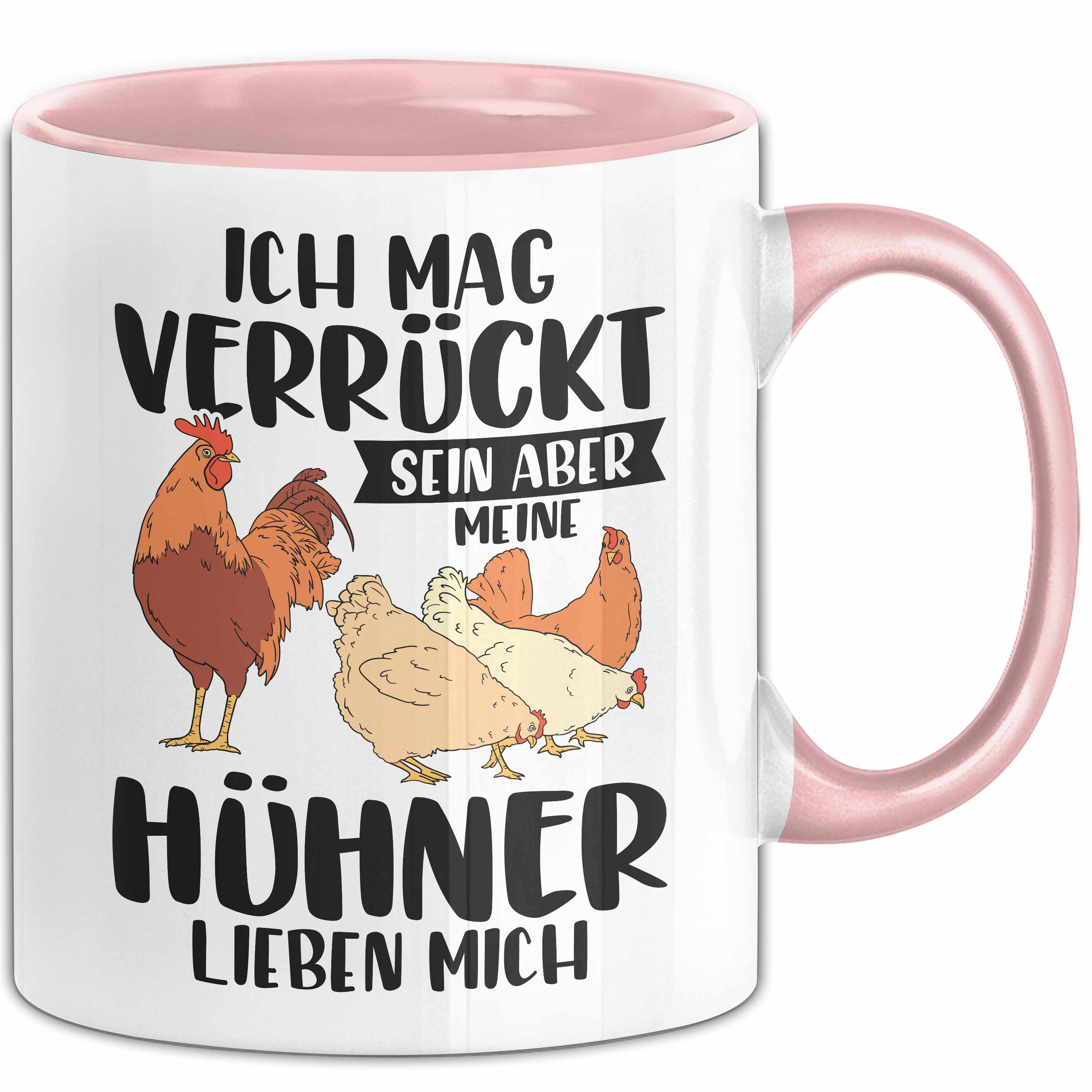 Hühnerstall Tasse Hühner Hahn Bauernhof Bäuerin Geschenk Huhn Geschenkidee Kaffe