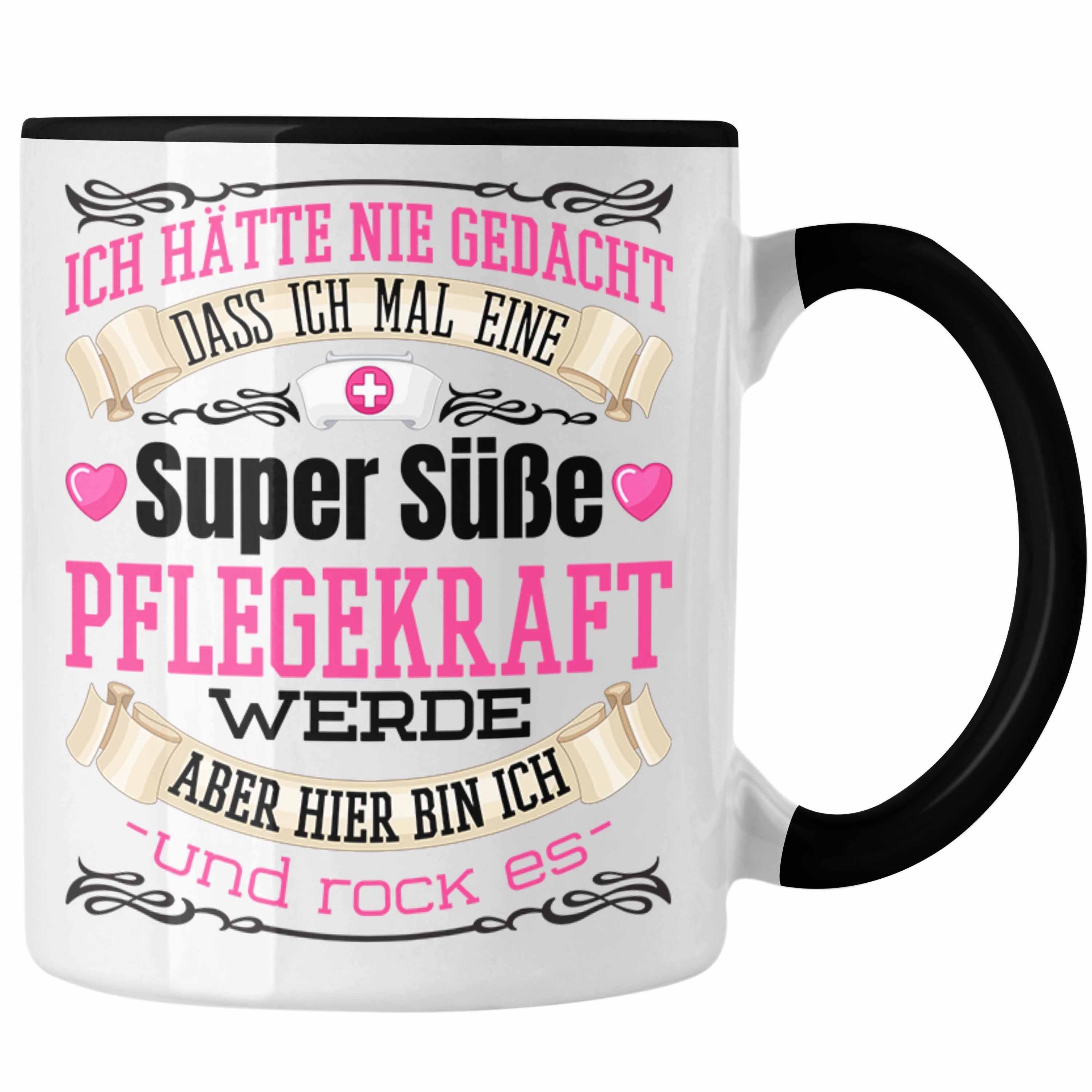 Trendation - Pflegekraft Tasse Geschenk Altenpflegerin Frauen Geschenkidee Pfleg