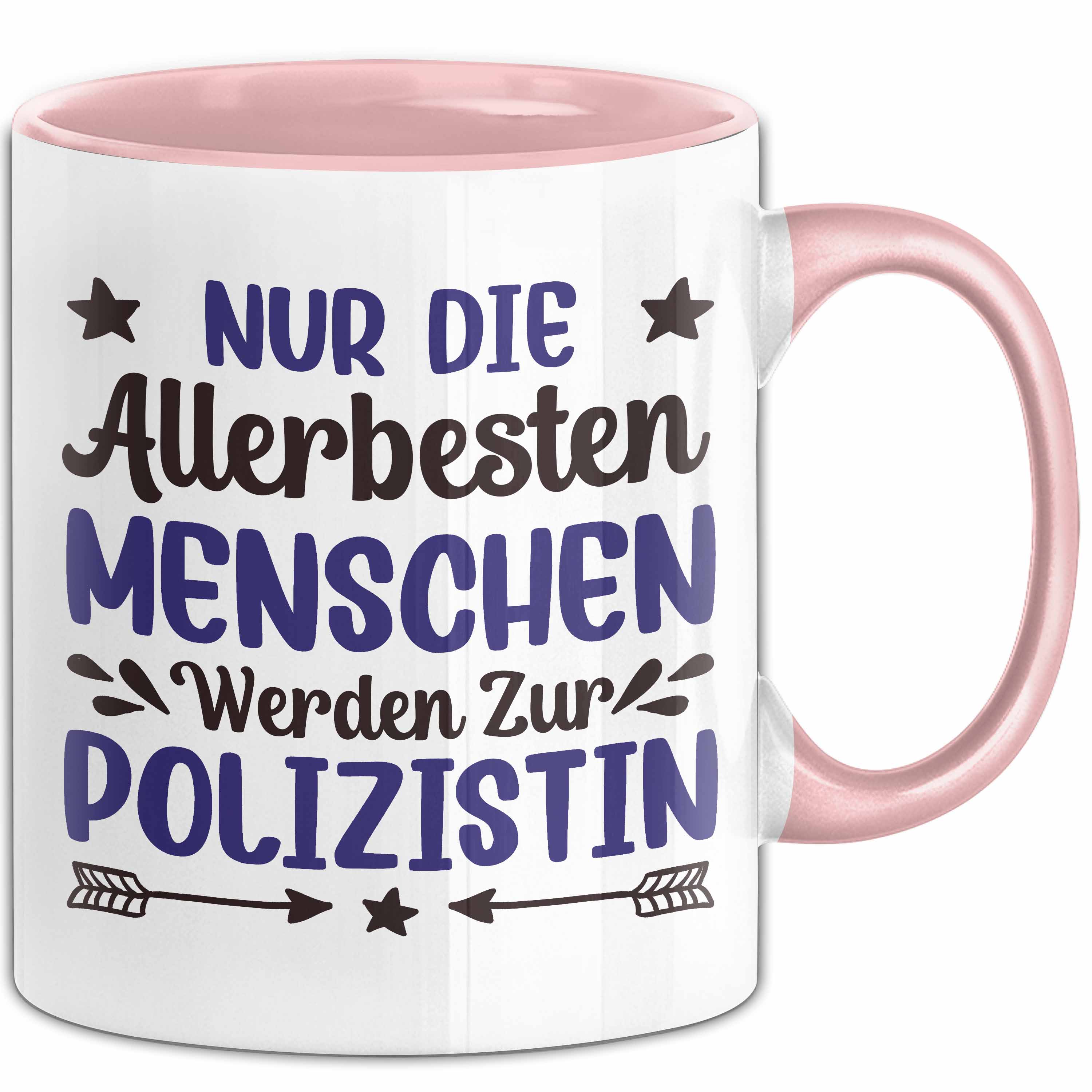 Polizistin Tasse Geschenk Für Polizei Geschenidee Nur Die Allerbesten Menschen W