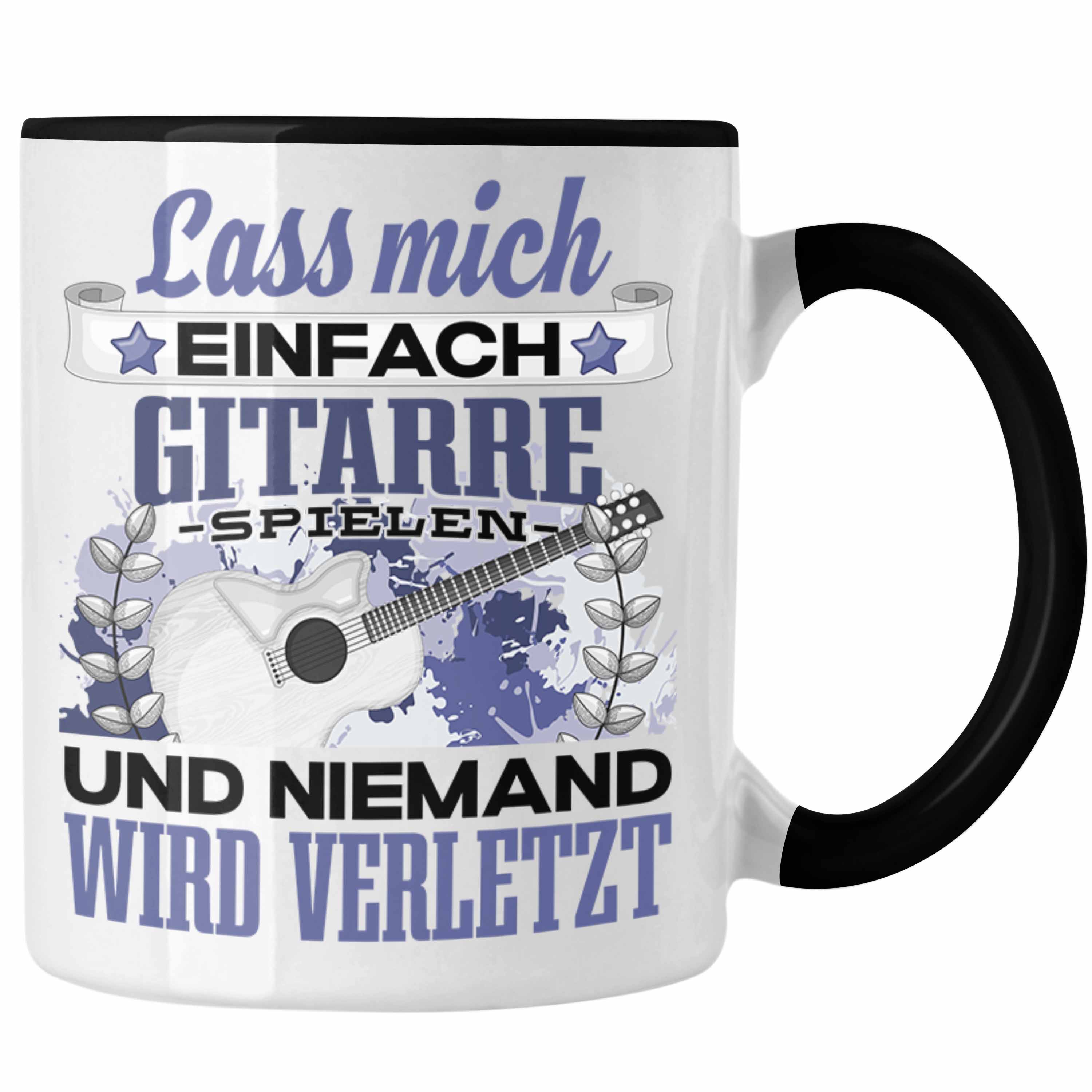Trendation - Gitarre Tasse Geschenk Spruch Gitarrist Geschenkidee Lass Mich Einf