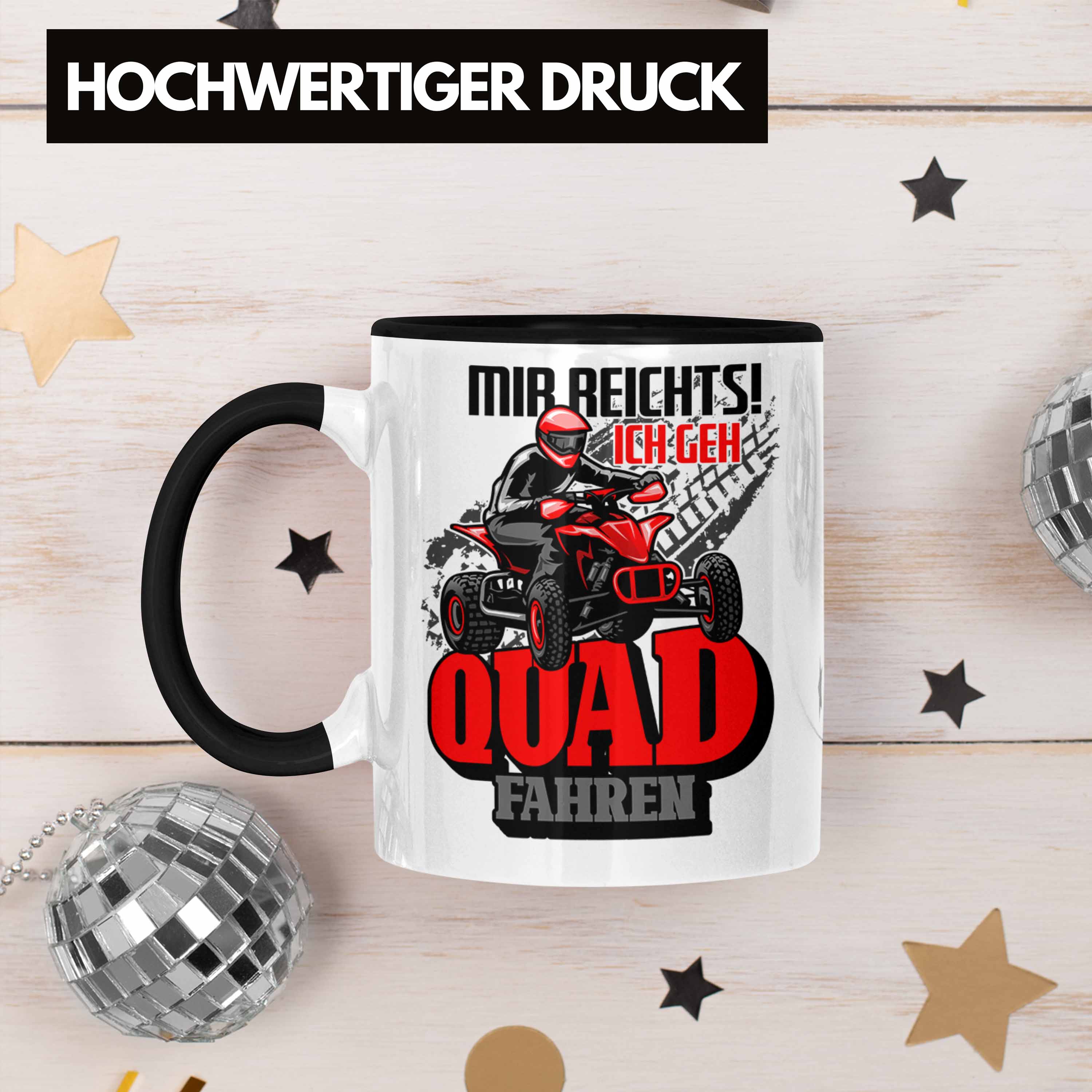 Trendation - Mir Reichts Ich Geh Quad Fahren Tasse Geschenk Quadfahrer Geschenki
