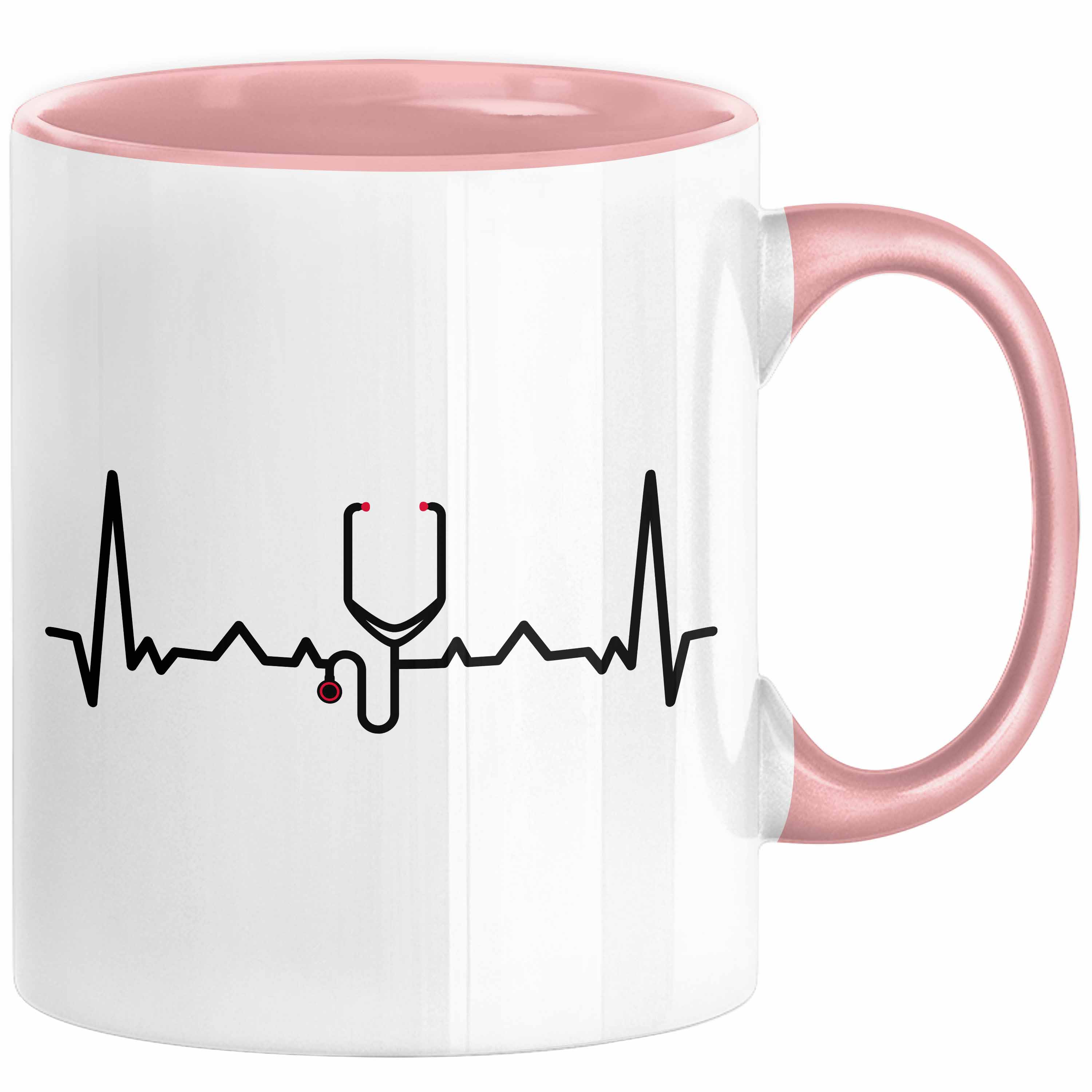 Trendation - Herzschlag Doktor Tasse Geschenk Bester Doctor Arzt Geschenkidee Är