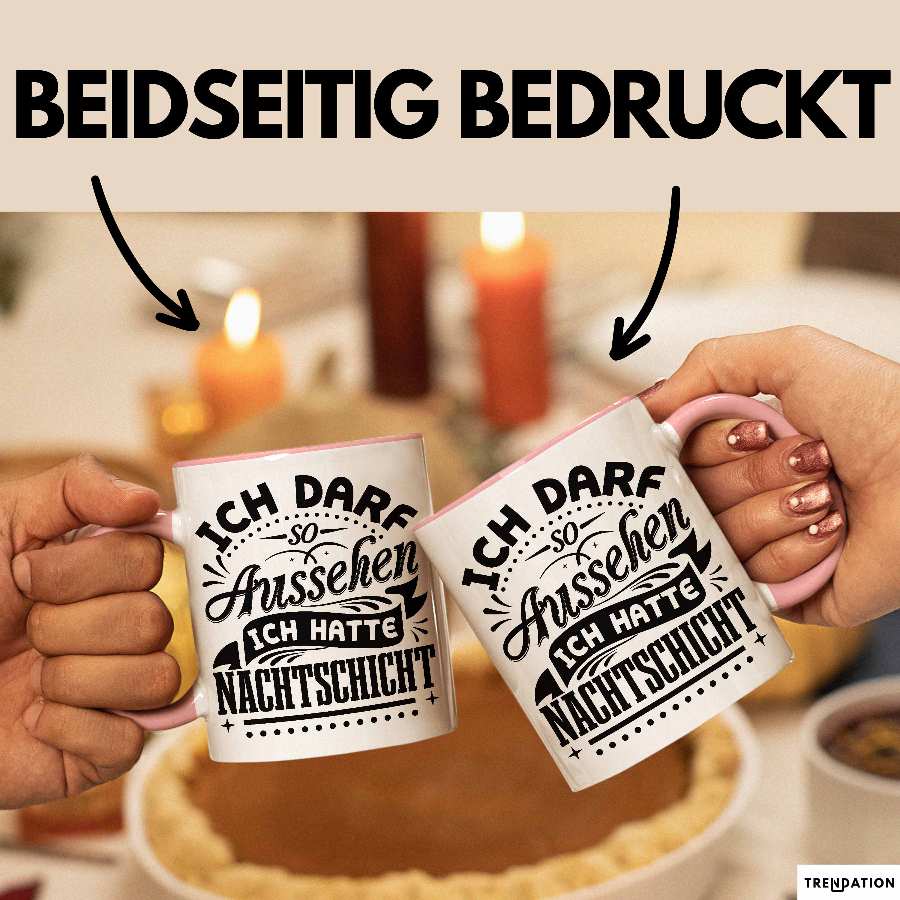 Ich Darf So Aussehen - Ich Hatte Nachtschicht Idée Cadeau - Tasse à