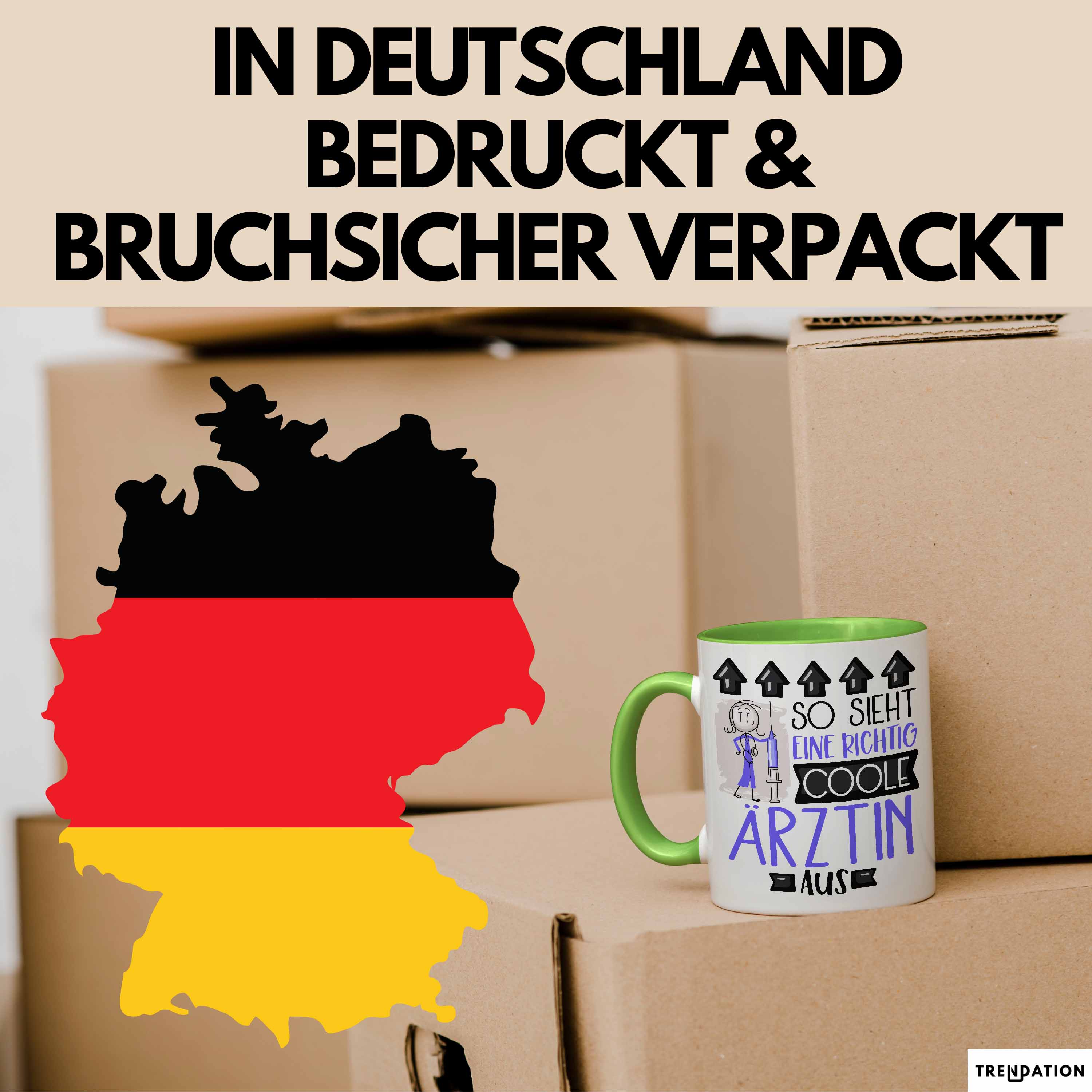 Ärztin Geschenk Tasse Lustig Geschenkidee für Ärztin Geburtstag So Sieht Eine Ri