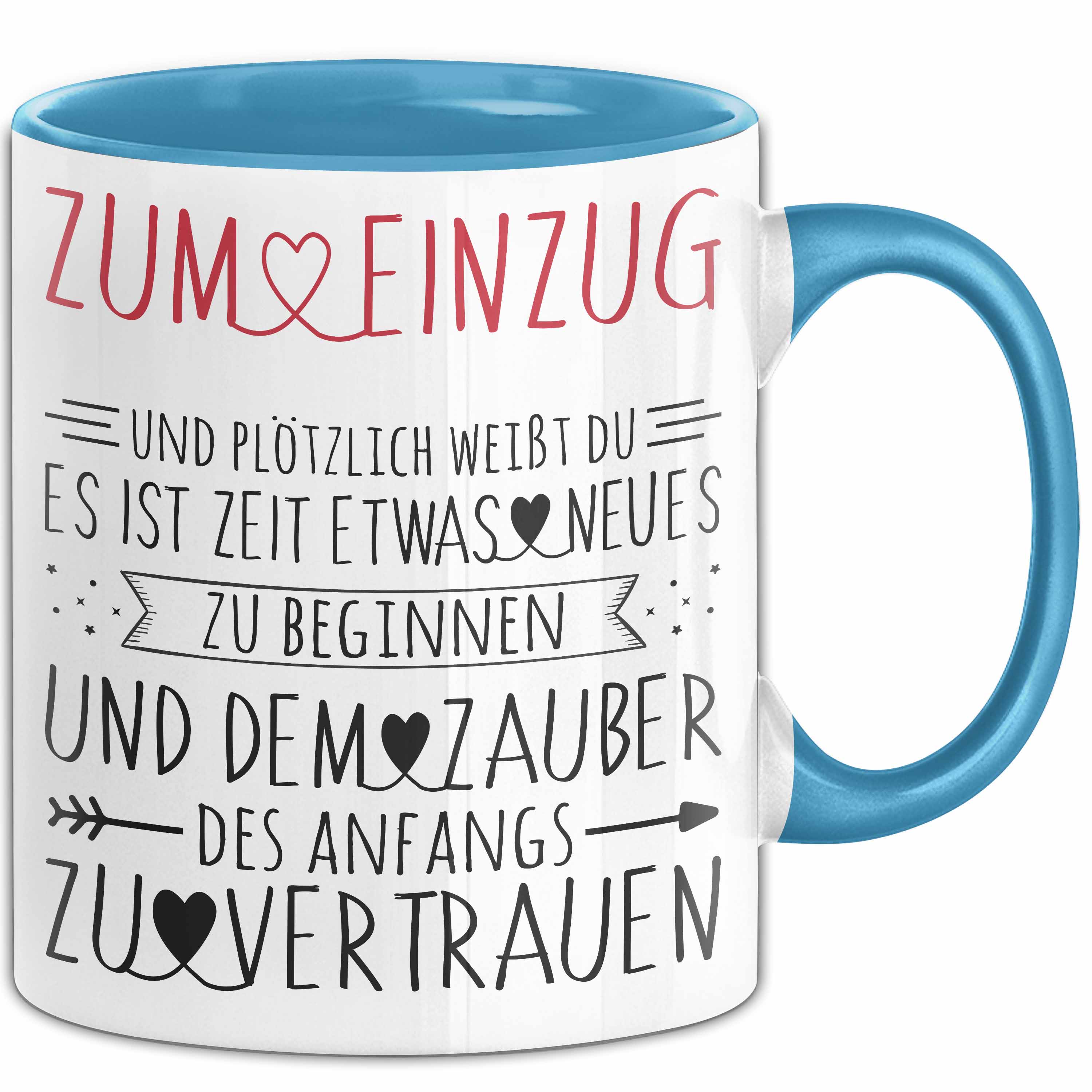 Einzugsgeschenke Wohnung Tasse Neue Nachbarn Geschenkidee Zum Einzug Spruch Kaff