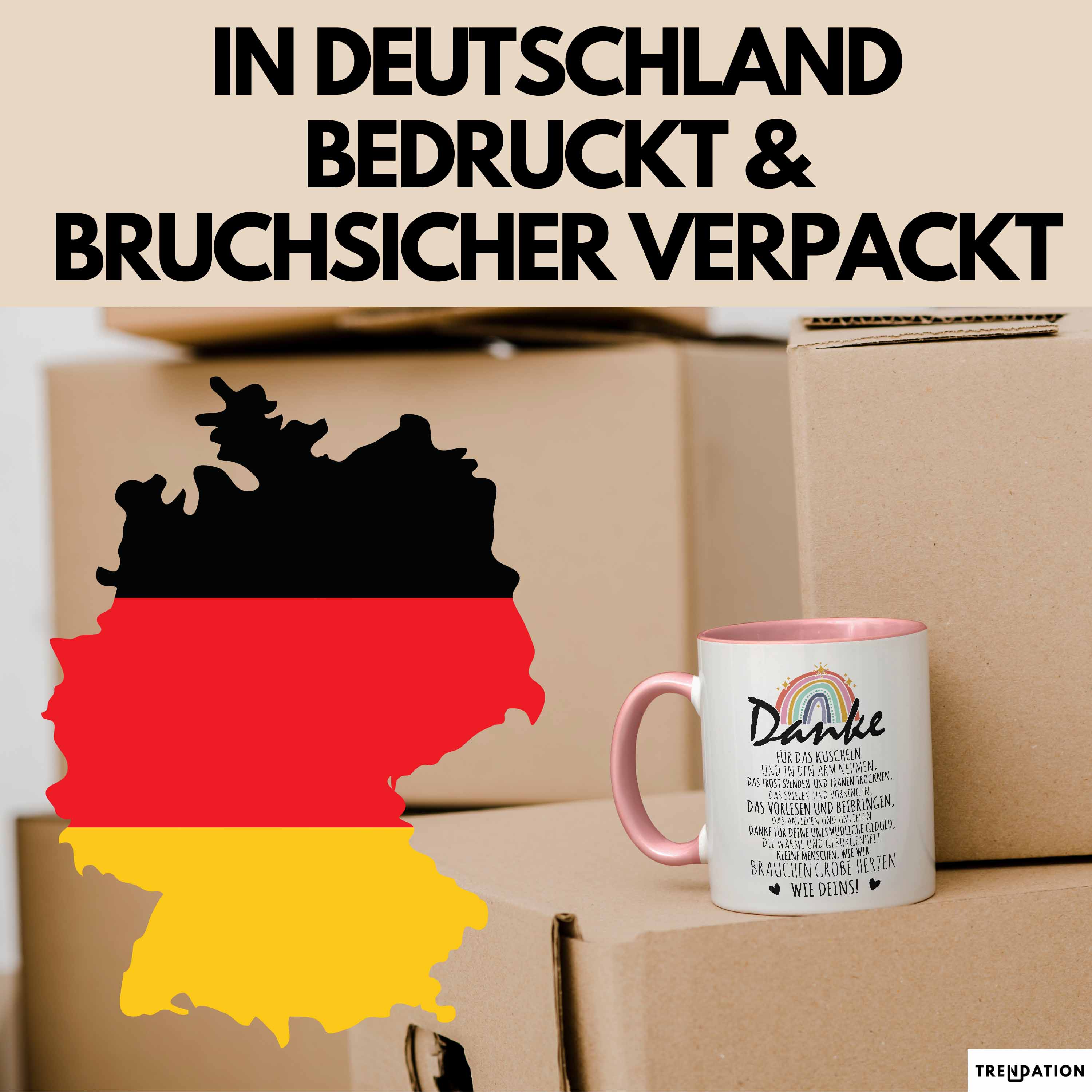 Erzieherin Abschiedsgeschenk Tasse Abschied Kindergarten Geschenkidee Kaffee-Bec